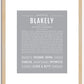 Blakely | Name Art Print