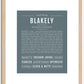 Blakely | Name Art Print