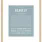 Blakely | Name Art Print