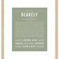 Blakely | Name Art Print