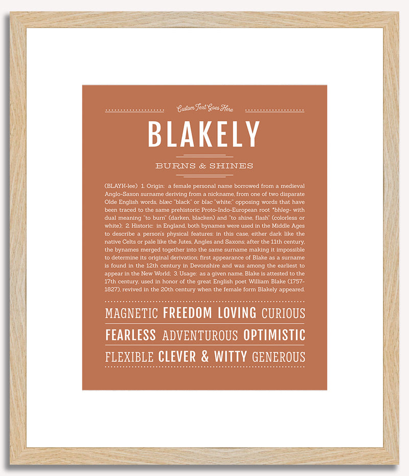 Blakely | Name Art Print