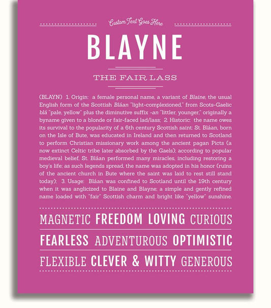 Frame Options | Dark Pink | No Frame