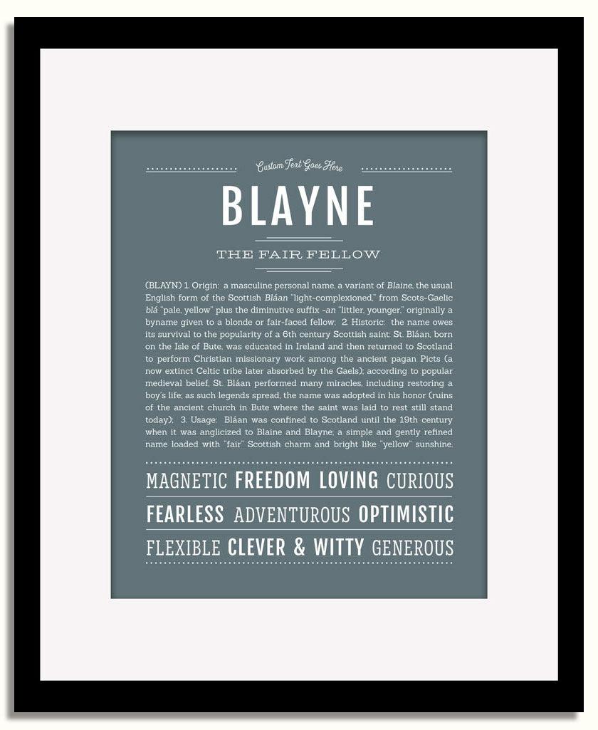 Frame Options | Night Rendezvous | Black Frame, Matted