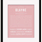 Frame Options | Dusty Rose | Black Frame, Matted