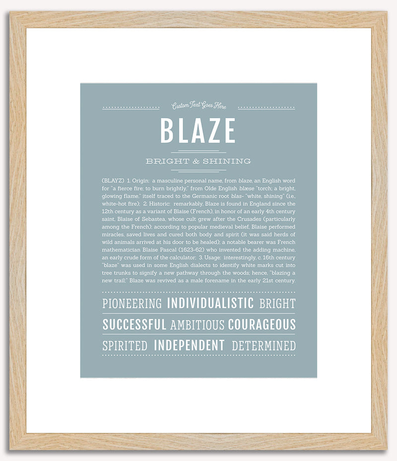 Blaze | Name Art Print