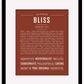 Bliss | Name Art Print