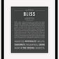 Bliss | Name Art Print