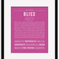 Bliss | Name Art Print