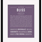 Bliss | Name Art Print