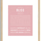 Bliss | Name Art Print