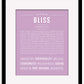 Bliss | Name Art Print