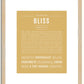 Bliss | Name Art Print