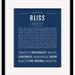Bliss | Name Art Print