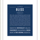 Bliss | Name Art Print