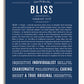 Frame Options | Midnight Blue | White Frame, Matted