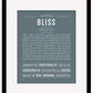 Bliss | Name Art Print