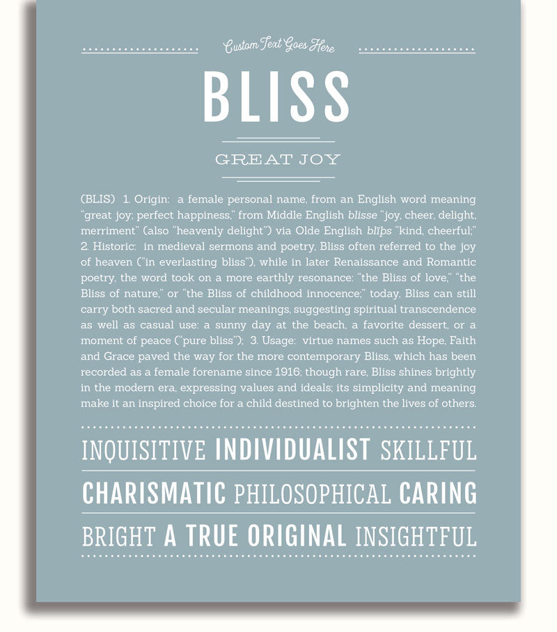 Frame Options | Powder Blue | White Frame, Matted