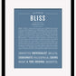 Bliss | Name Art Print