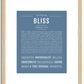 Bliss | Name Art Print