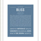 Bliss | Name Art Print