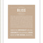 Bliss | Name Art Print