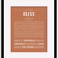 Bliss | Name Art Print