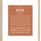 Bliss | Name Art Print