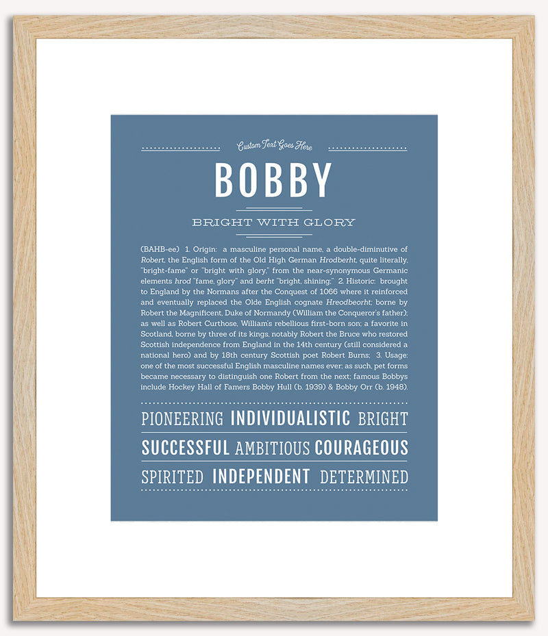 Bobby | Name Art Print