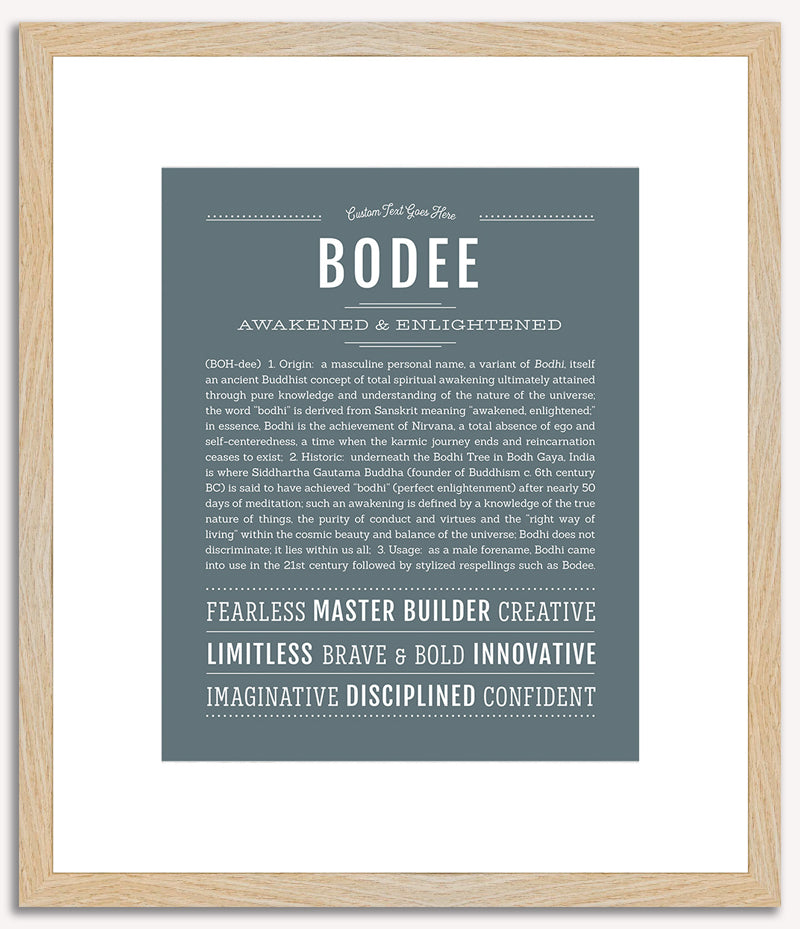 Bodee | Name Art Print