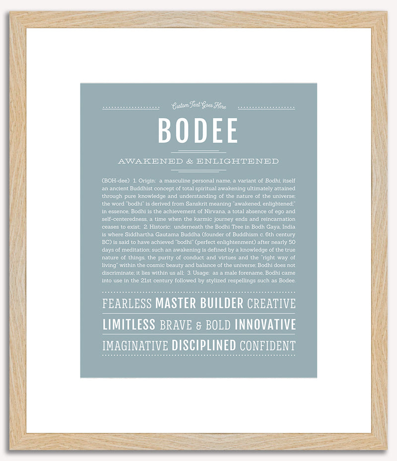 Bodee | Name Art Print