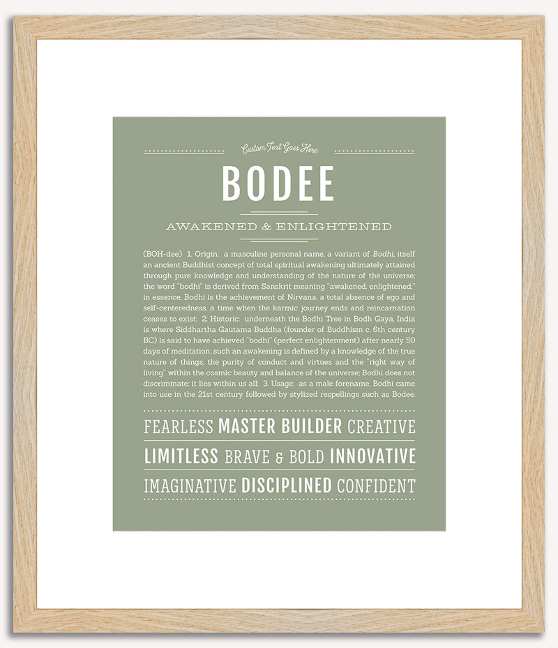 Bodee | Name Art Print