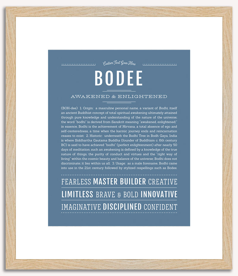 Bodee | Name Art Print