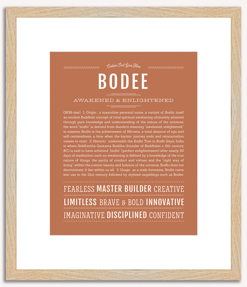 Bodee | Name Art Print