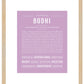 Frame Options | Lilac | Maple Frame, Matted