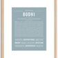 Bodhi | Name Art Print