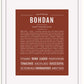Frame Options | Bordeaux | White Frame, Matted