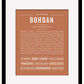 Frame Options | Terra Cotta | Black Frame, Matted