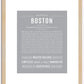 Boston | Name Art Print