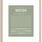 Boston | Name Art Print