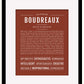 Frame Options | Bordeaux | Black Frame, Matted