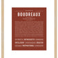 Frame Options | Bordeaux | Maple Frame, Matted