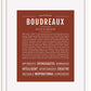 Frame Options | Bordeaux | White Frame, Matted