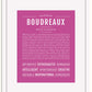 Frame Options | Dark Pink | White Frame, Matted