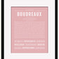 Frame Options | Dusty Rose | Black Frame, Matted