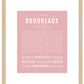 Frame Options | Dusty Rose | Maple Frame, Matted