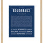 Frame Options | Midnight Blue | Maple Frame, Matted