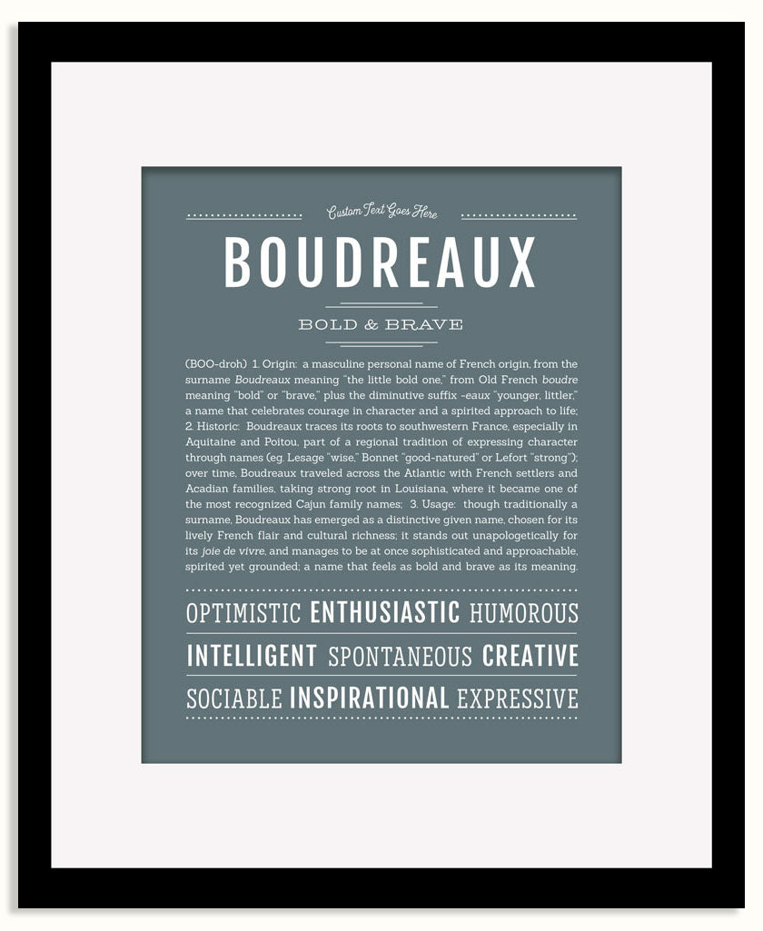 Frame Options | Night Rendezvous | Black Frame, Matted