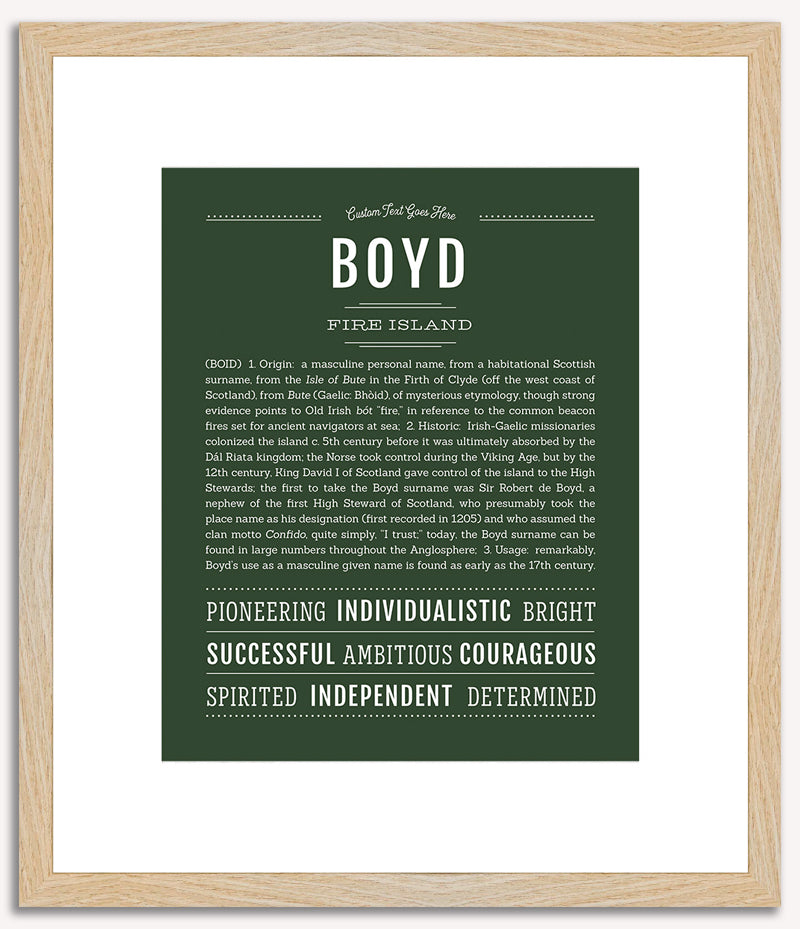 Boyd | Name Art Print