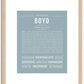 Boyd | Name Art Print