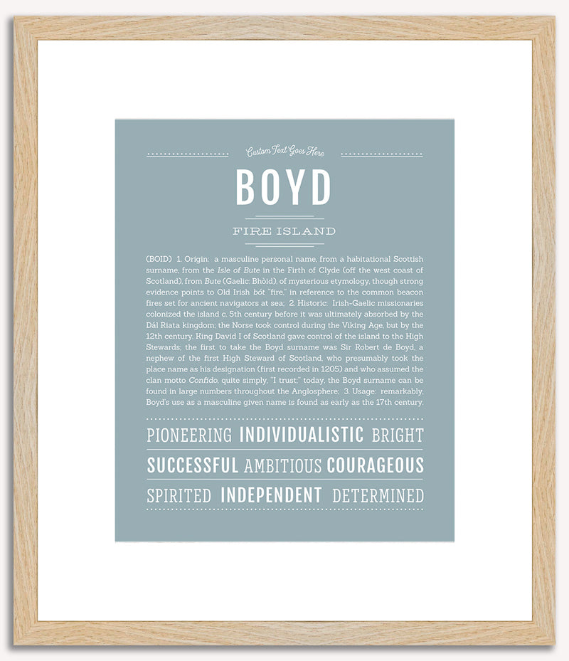 Boyd | Name Art Print